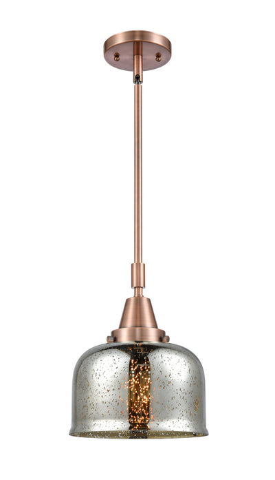 Caden Mini Pendant Antique Brass Glass
