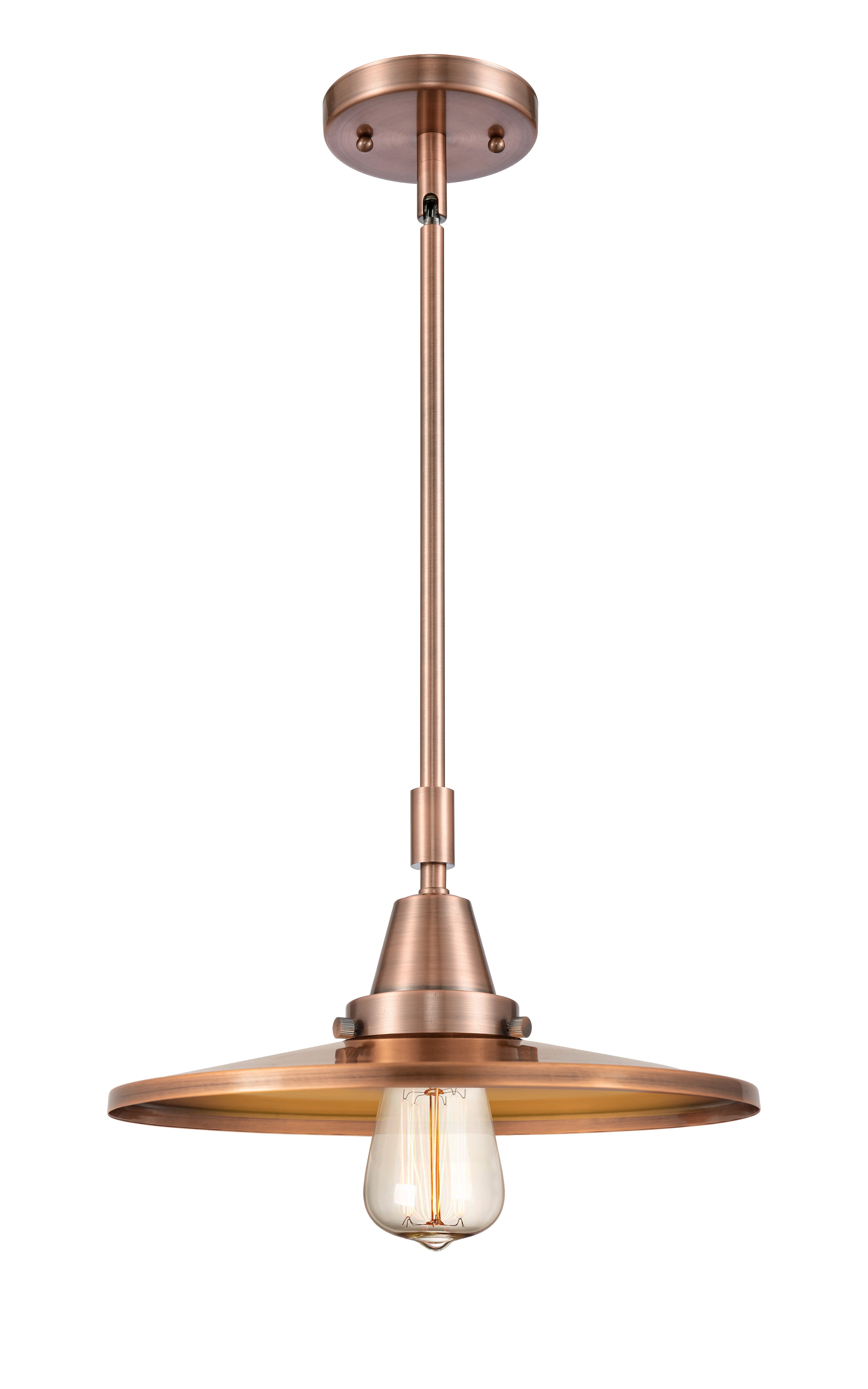 Caden Mini Pendant Antique Brass Steel