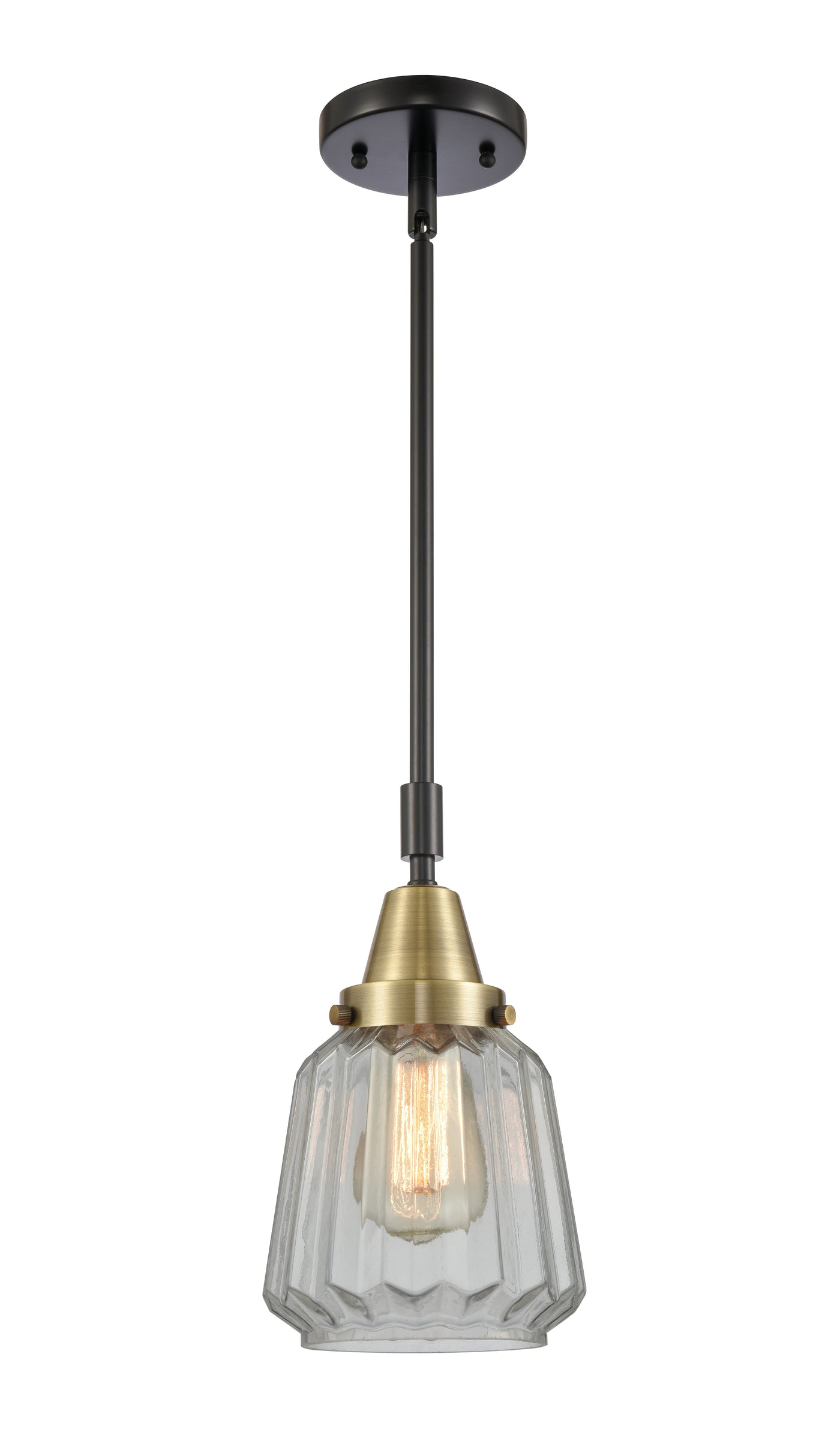 Caden Mini Pendant Antique Brass Finish