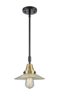 Caden Mini Pendant Antique Brass Glass