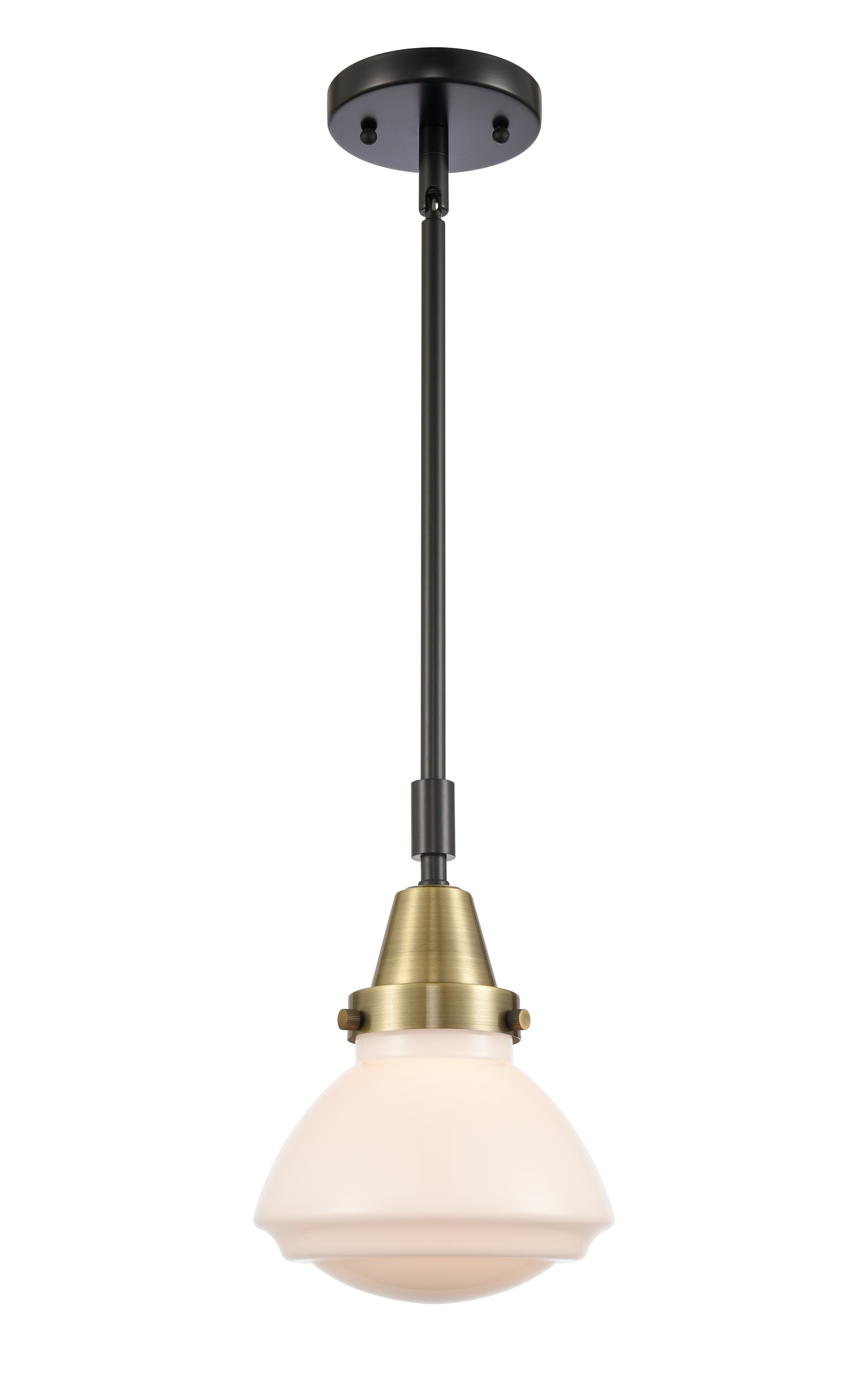 Caden Mini Pendant Antique Brass Finish