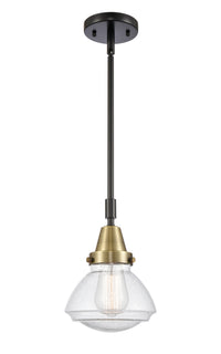 Caden Mini Pendant Antique Brass Finish