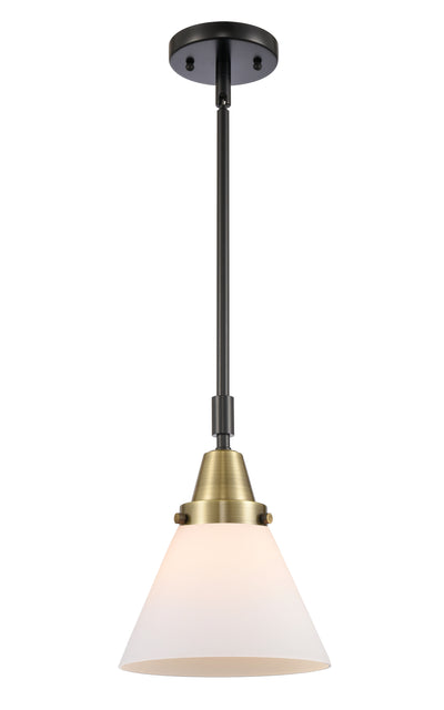 Caden Mini Pendant Antique Brass Glass