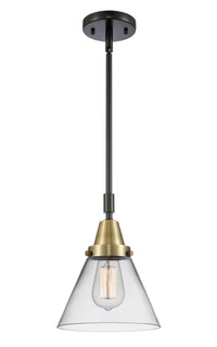 Caden Mini Pendant Antique Brass Glass