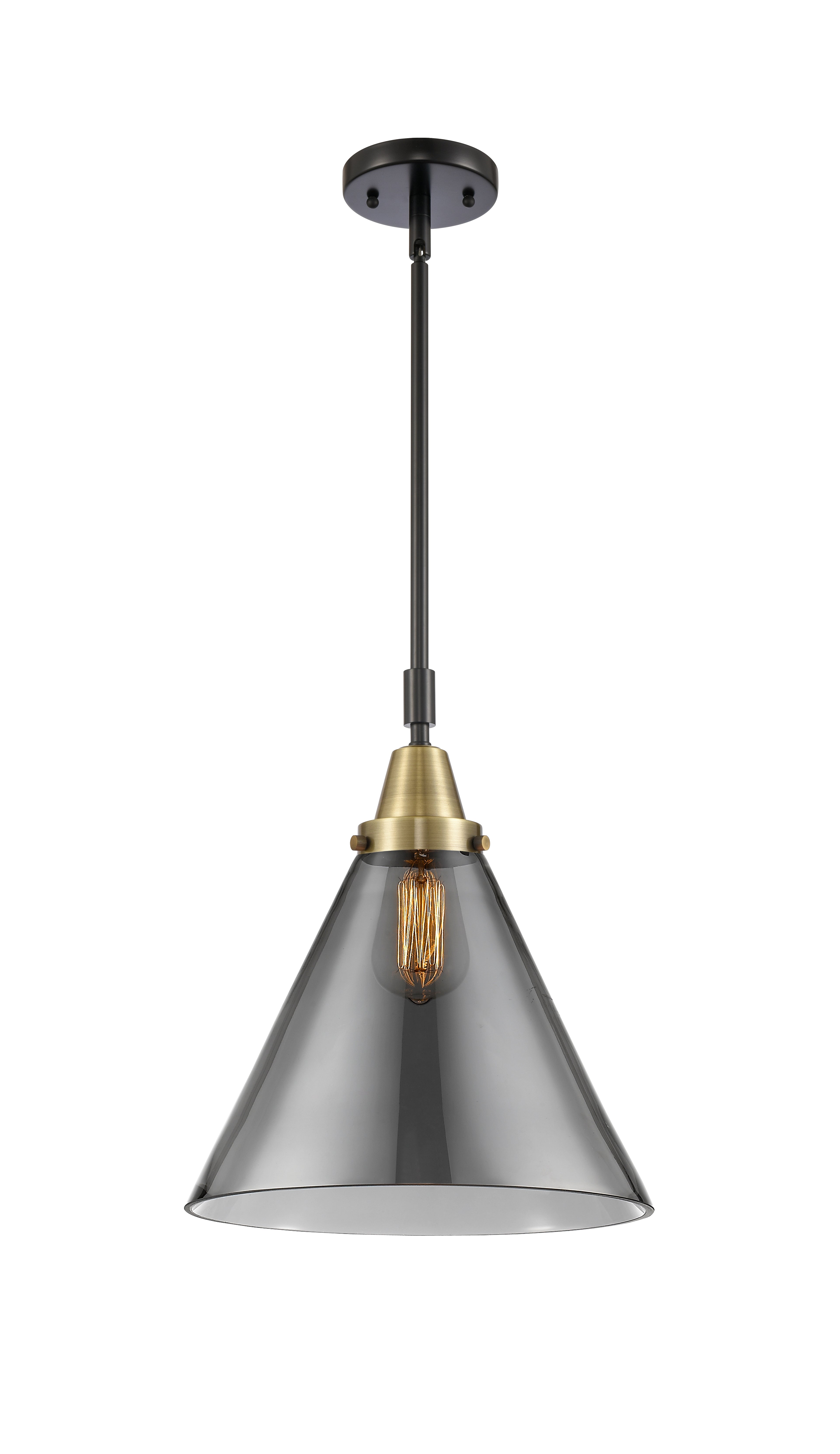 Caden Mini Pendant Antique Brass Finish