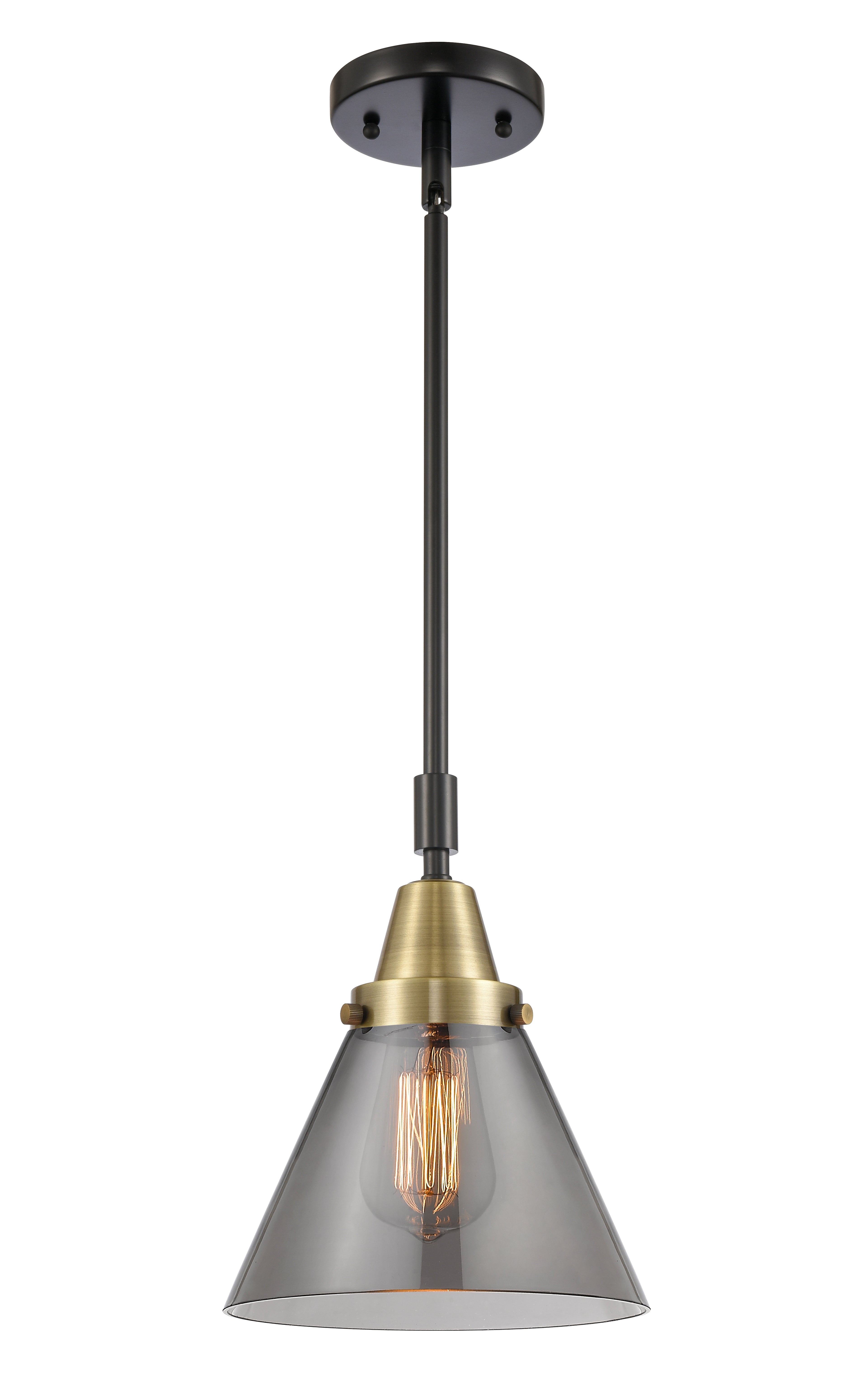 Caden Mini Pendant Antique Brass Finish