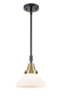 Caden Mini Pendant Antique Brass Steel 8 Inch