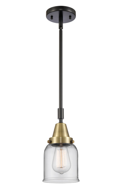 Caden Mini Pendant Antique Brass Glass