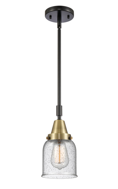 Caden Mini Pendant Antique Brass Glass