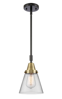 Caden Mini Pendant Antique Brass Glass