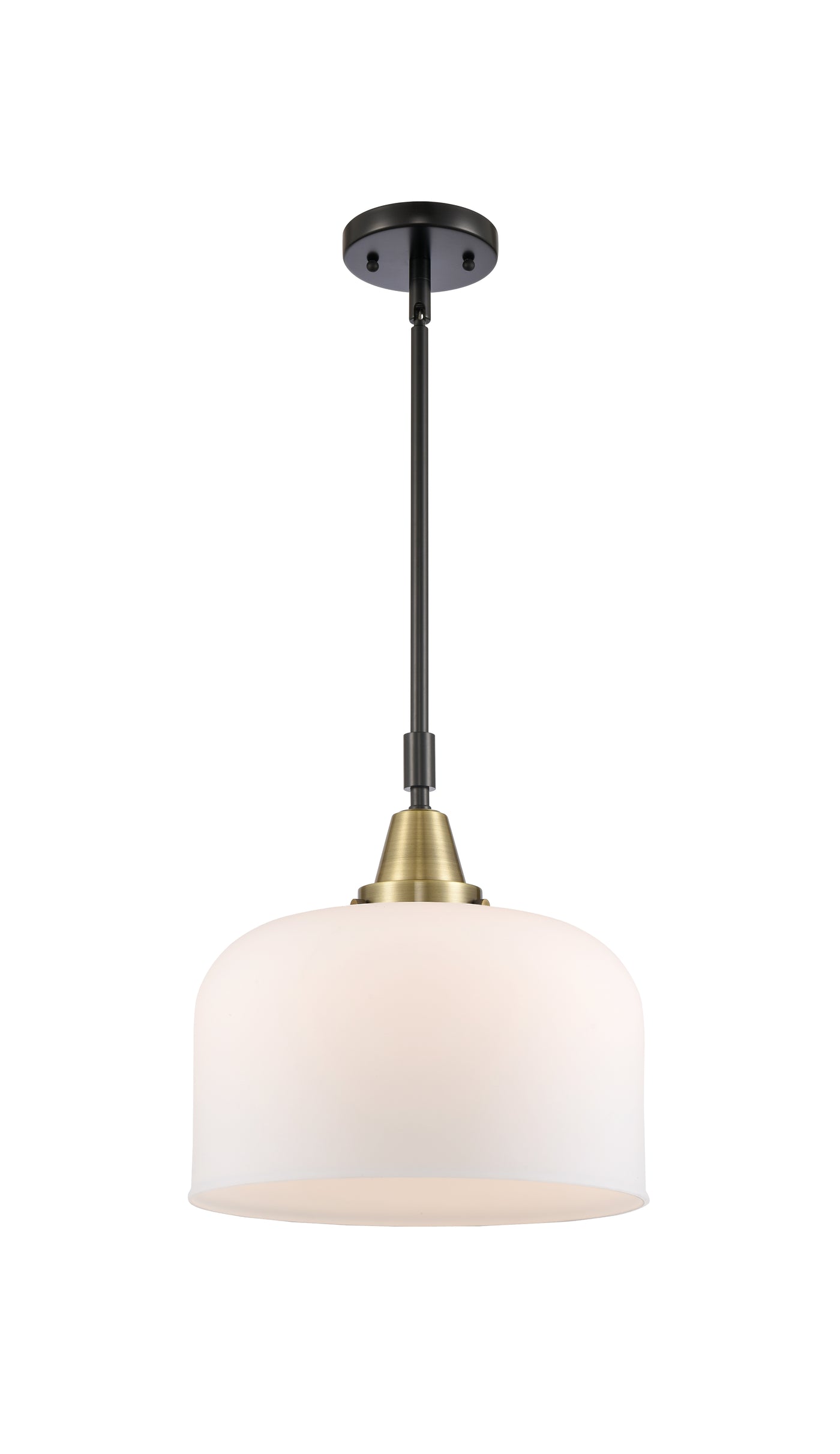 Caden Mini Pendant Antique Brass Glass