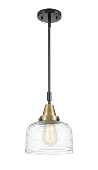 Caden Mini Pendant Antique Brass Glass