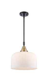 Caden Mini Pendant Antique Brass Glass