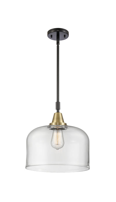 Caden Mini Pendant Antique Brass Glass