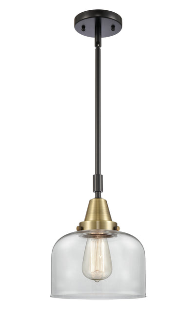 Caden Mini Pendant Antique Brass Glass
