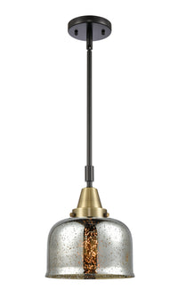 Caden Mini Pendant Antique Brass Glass Steel