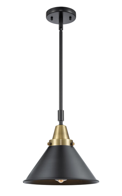 Caden Mini Pendant Dimmer Steel Antique Brass