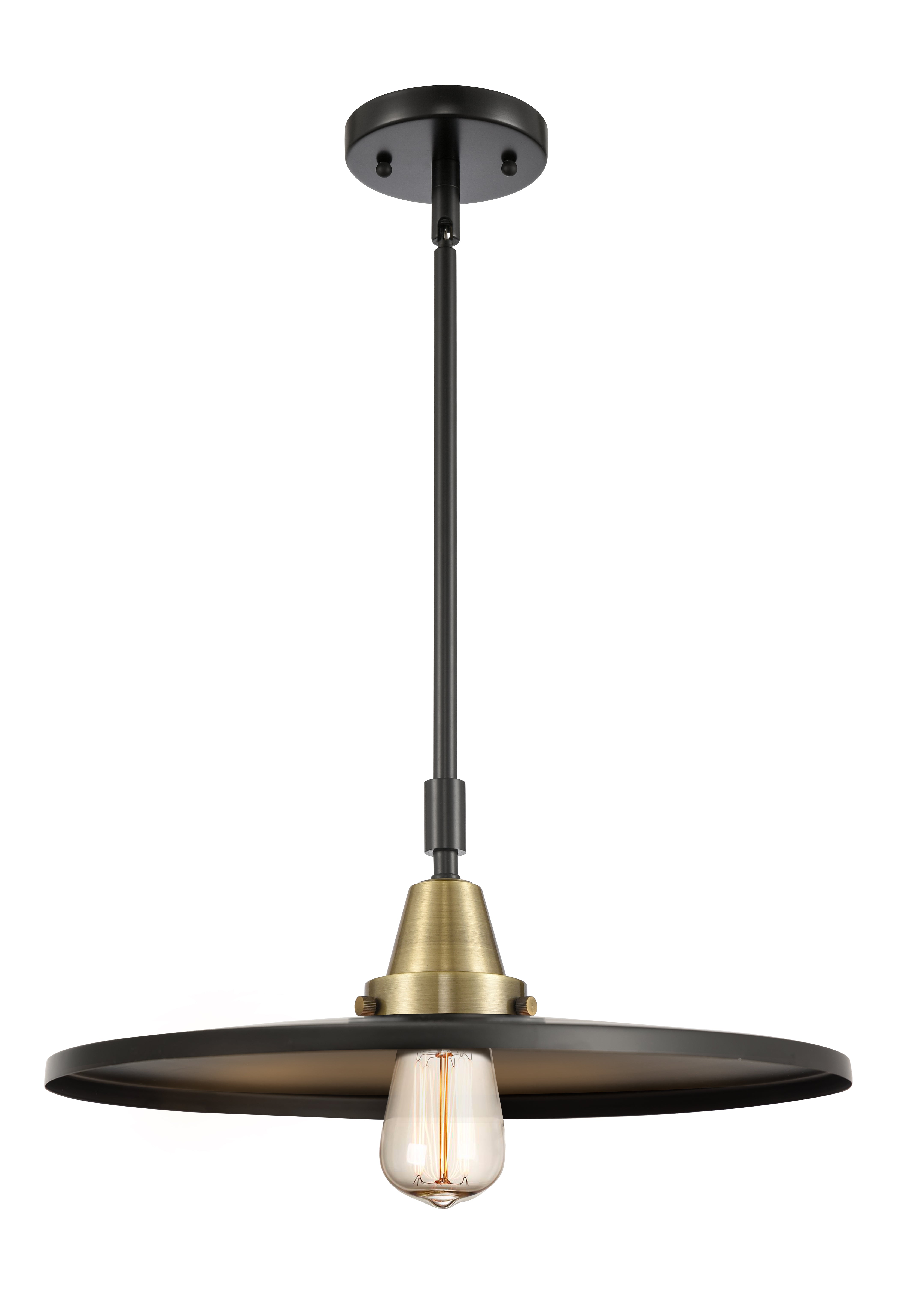Caden Mini Pendant Antique Brass Finish