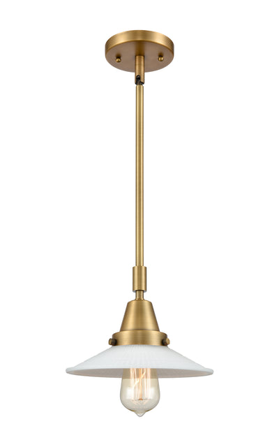 Caden Mini Pendant Antique Brass Glass