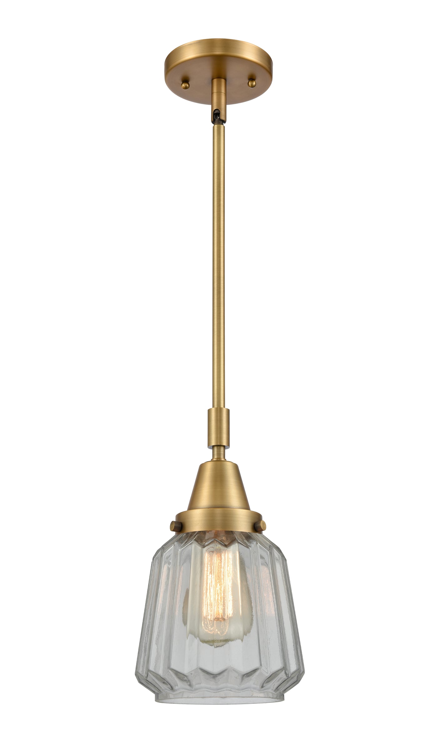 Caden Mini Pendant Antique Brass Finish