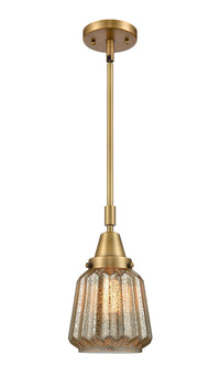 Caden Mini Pendant Antique Brass Glass
