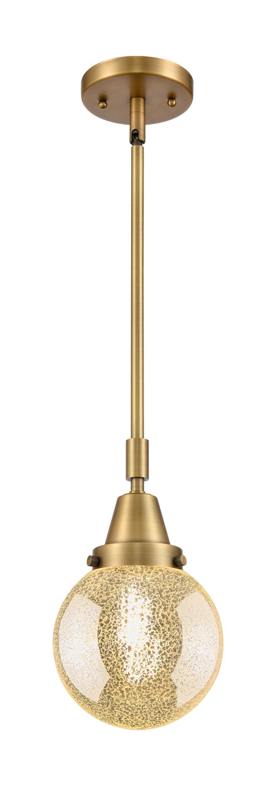 Caden Mini Pendant Antique Brass Glass