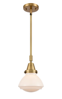 Caden Mini Pendant Antique Brass Finish