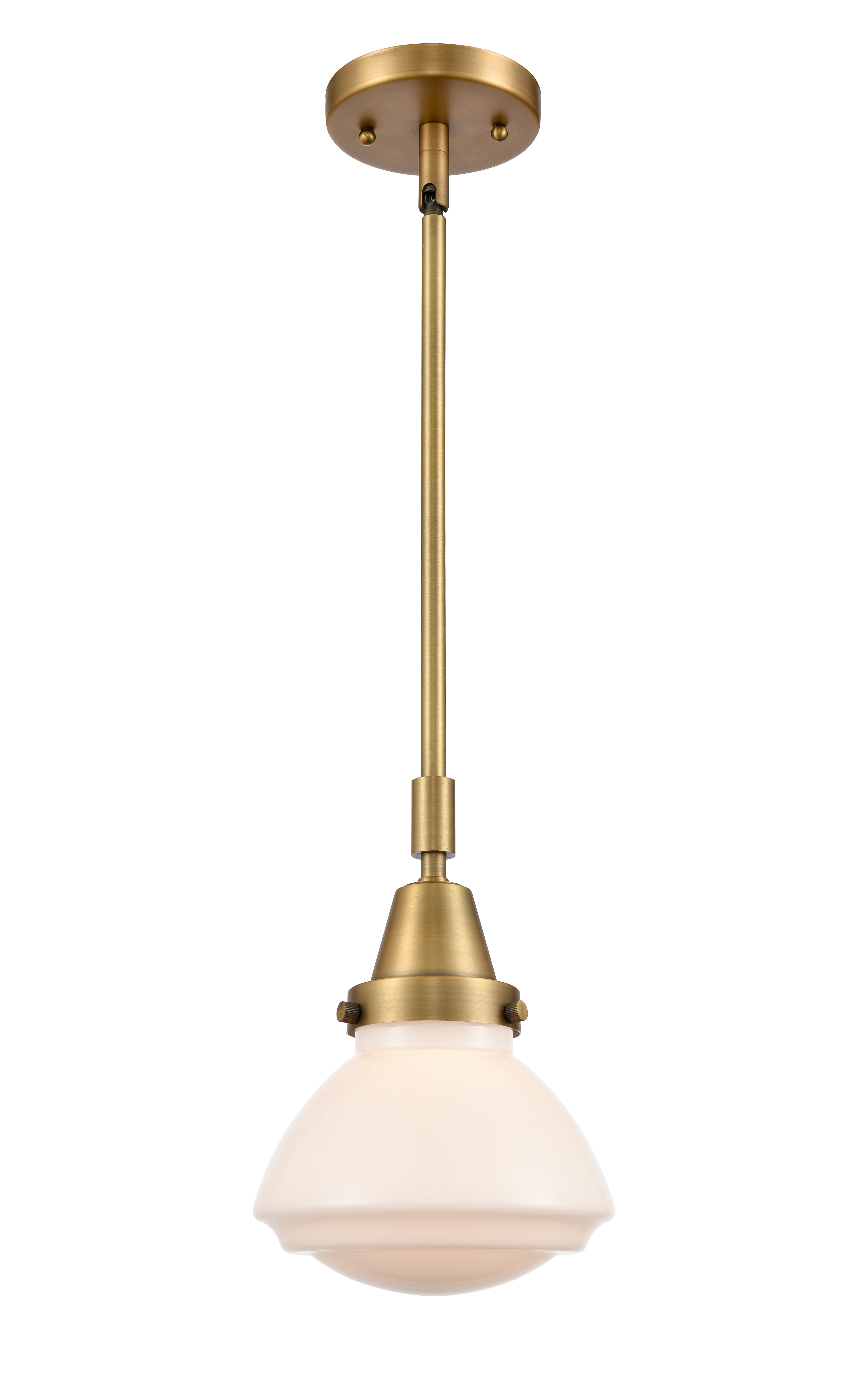 Caden Mini Pendant Antique Brass Finish