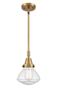 Caden Mini Pendant Antique Brass Finish