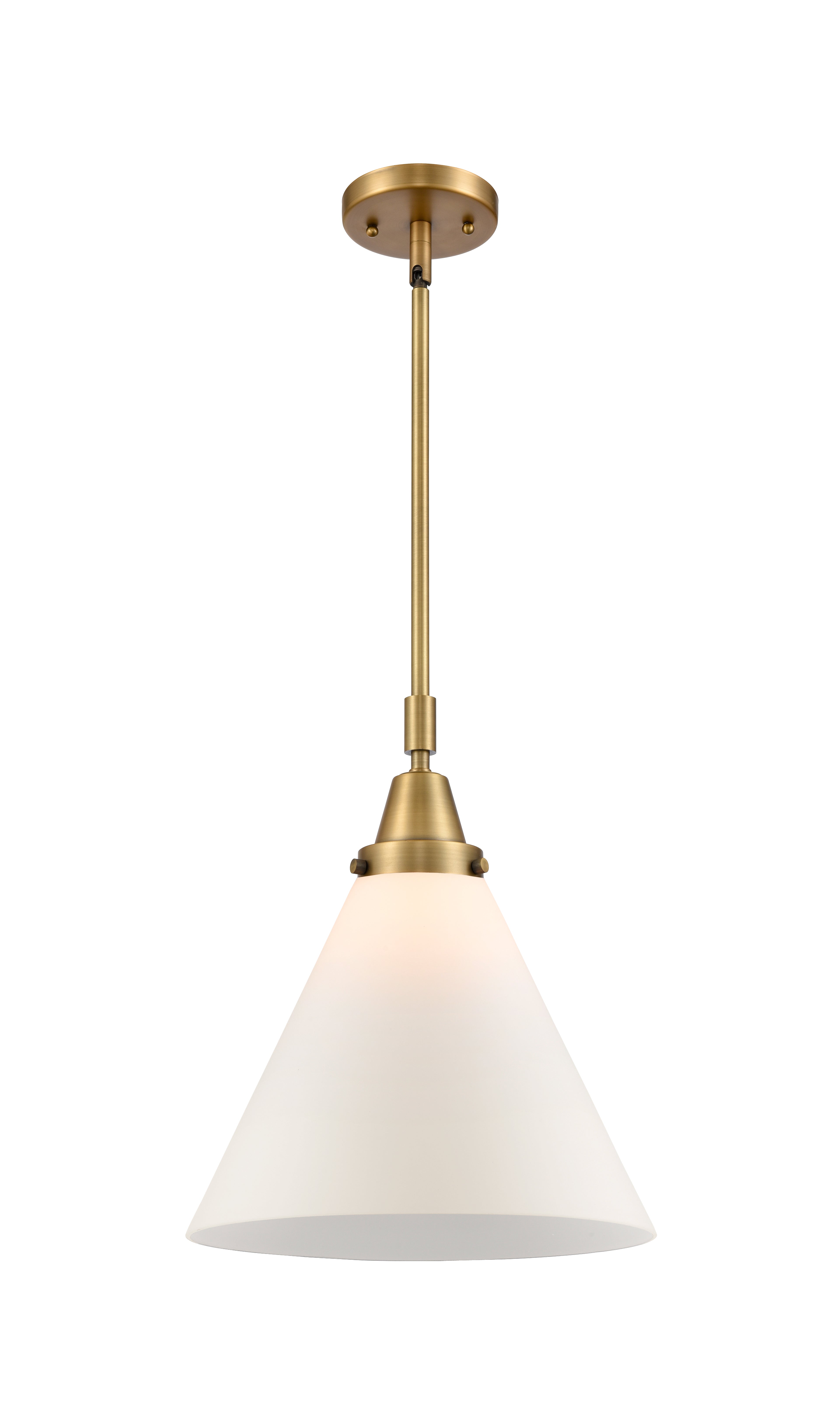 Caden Mini Pendant Antique Brass Glass