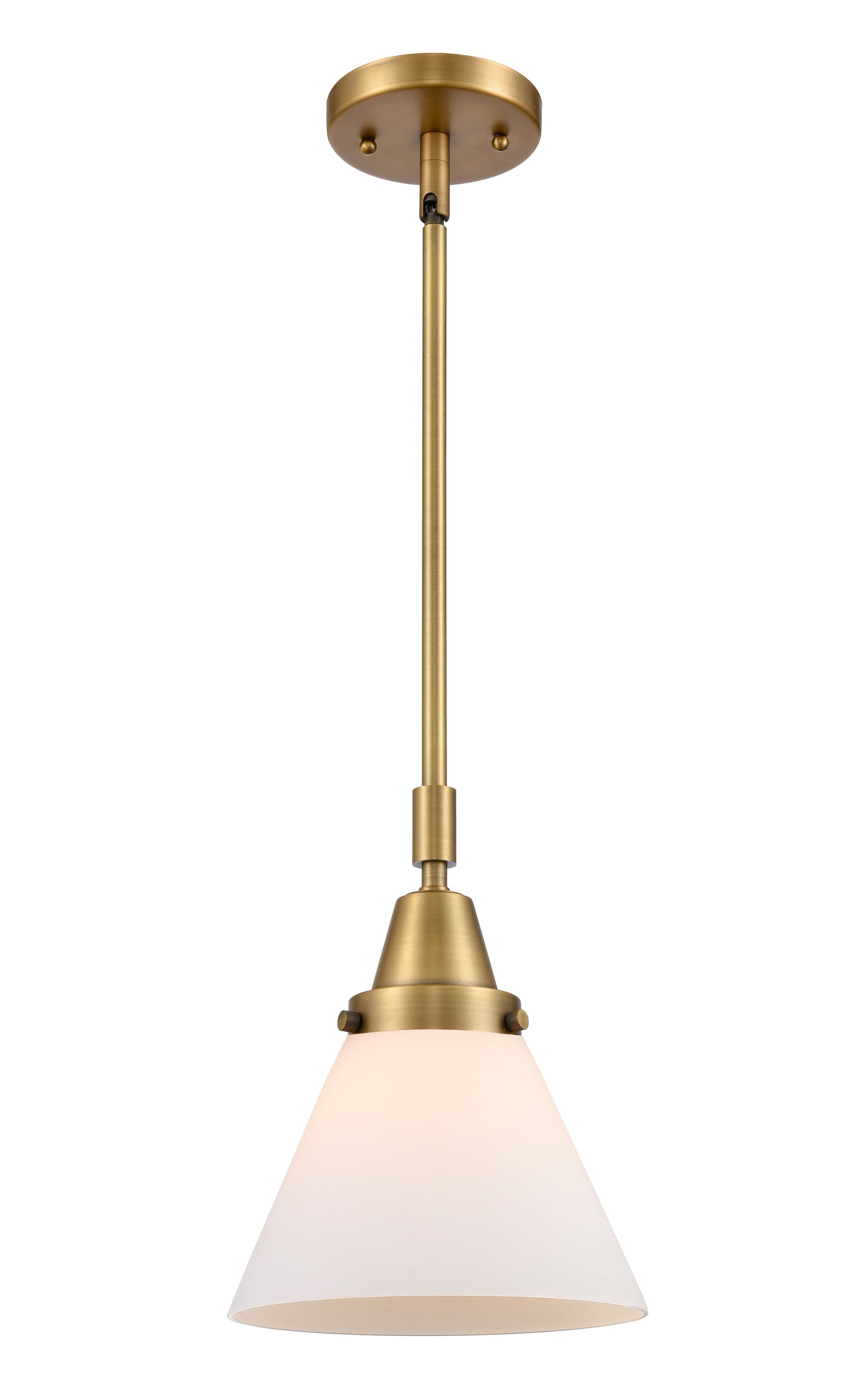 Caden Mini Pendant Antique Brass Glass