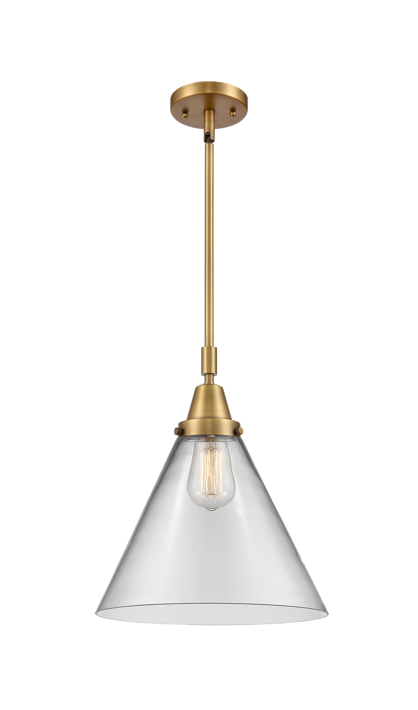 Caden Mini Pendant Antique Brass Finish