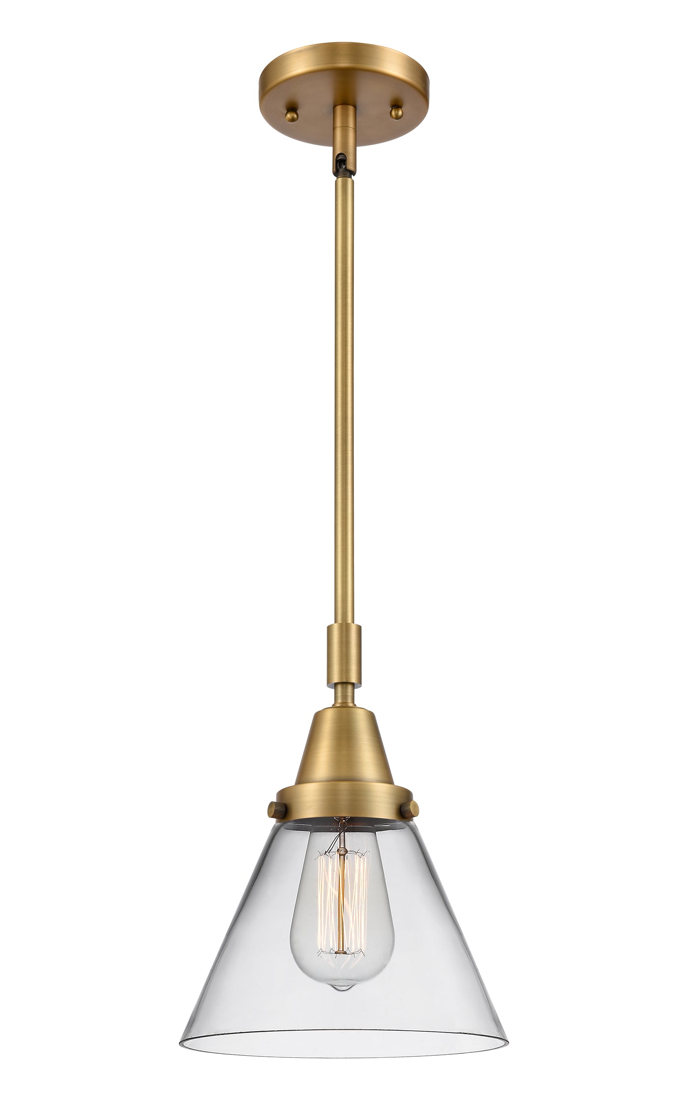 Caden Mini Pendant Antique Brass Finish