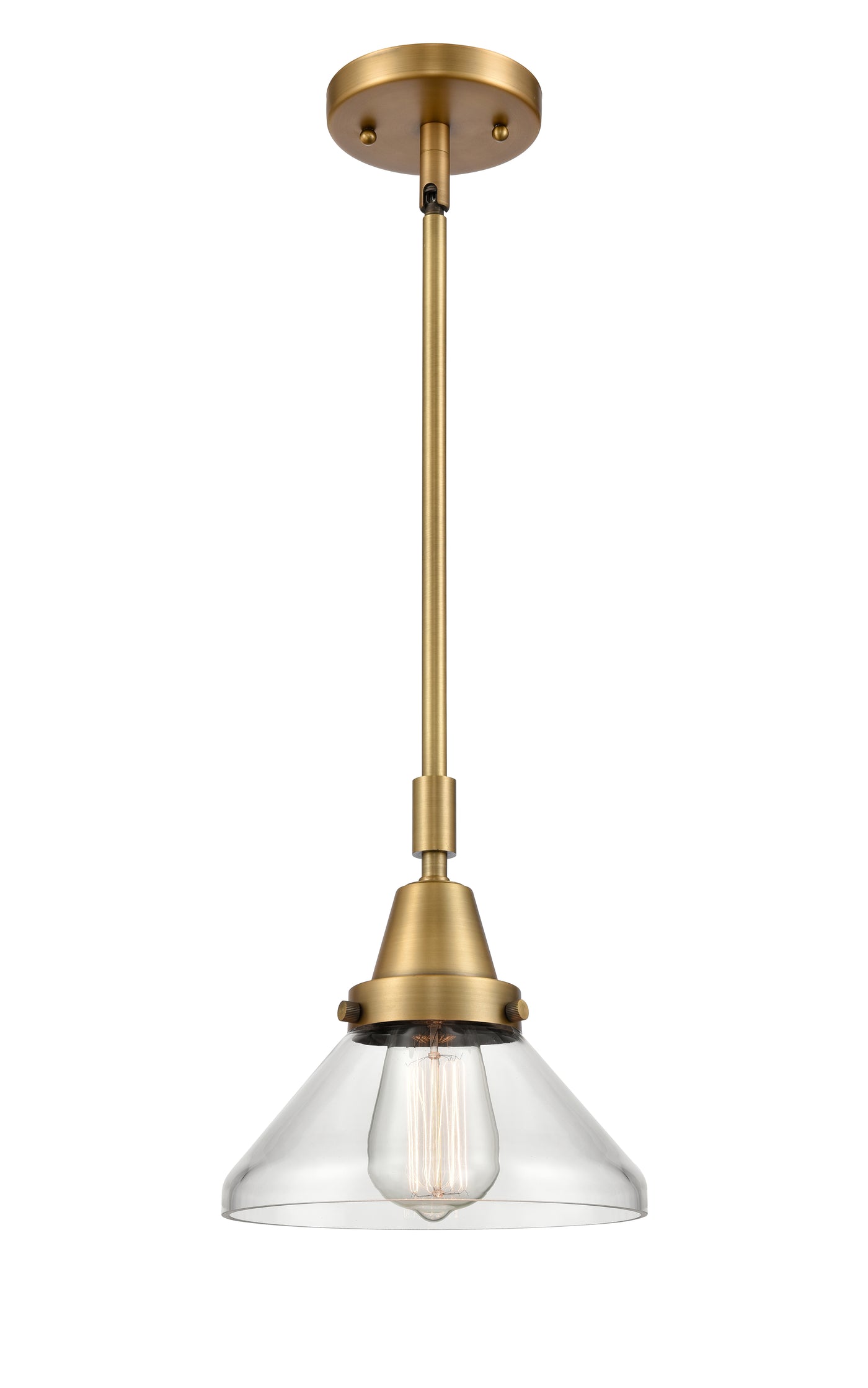 Caden Mini Pendant Antique Brass Finish