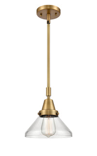 Caden Mini Pendant Antique Brass Steel 8 Inch