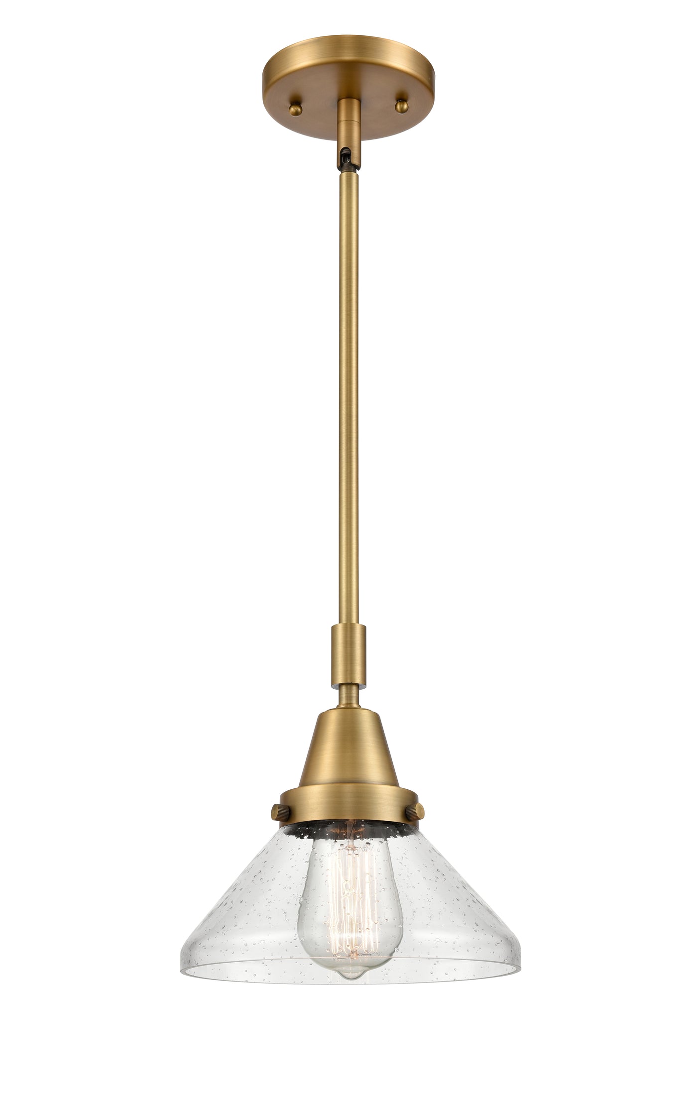 Caden Mini Pendant Antique Brass Finish