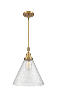 Caden Mini Pendant Antique Brass Glass