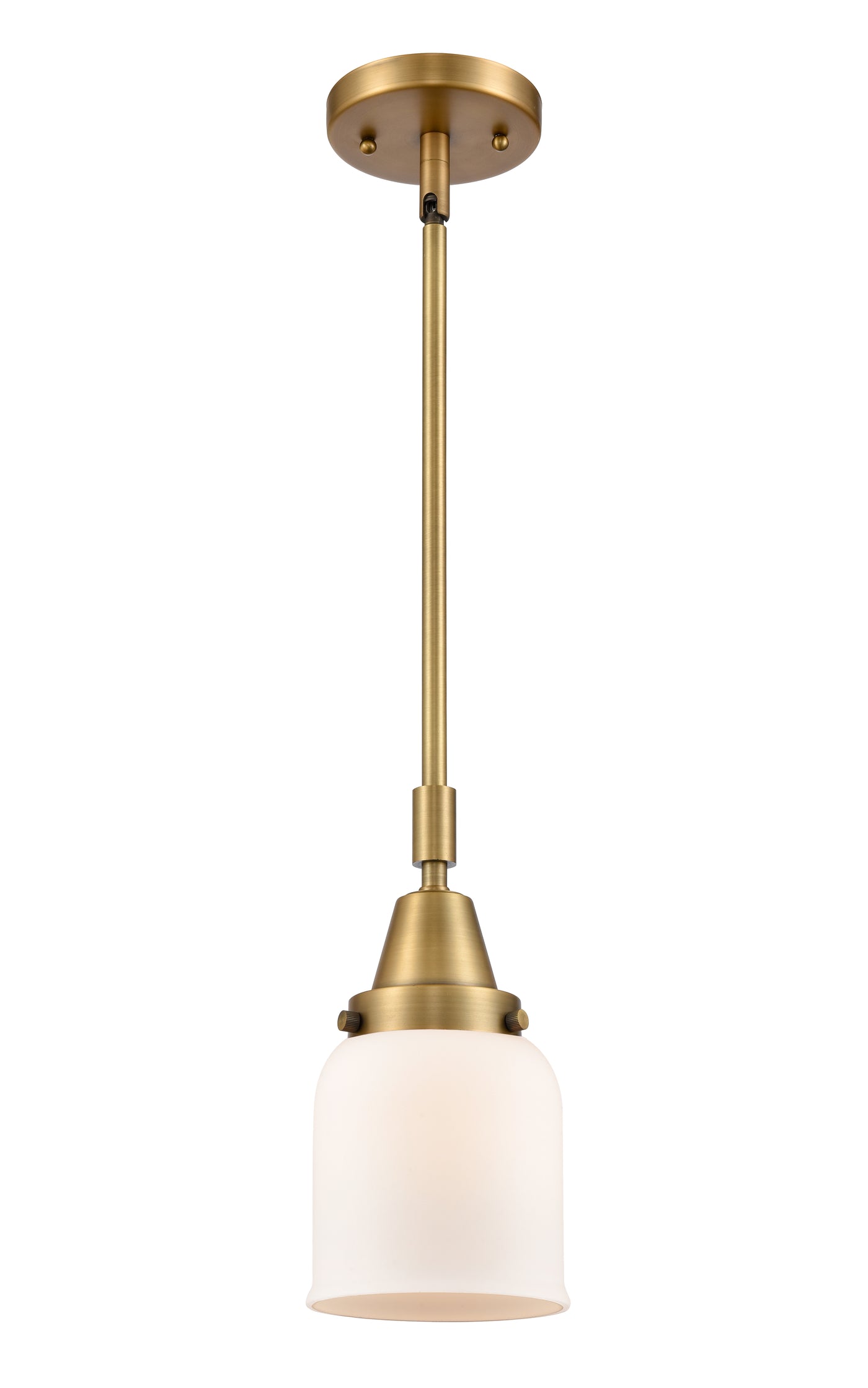 Caden Mini Pendant Antique Brass Glass