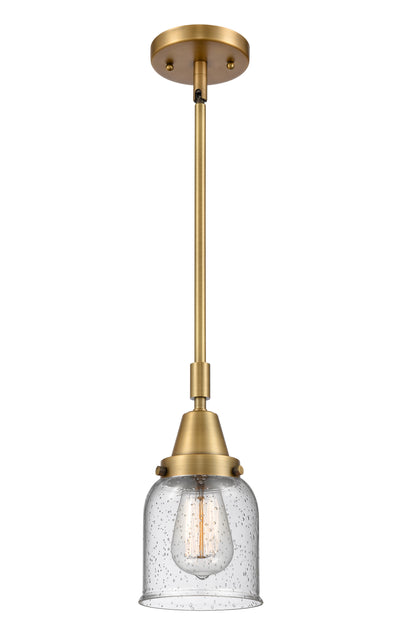 Caden Mini Pendant Antique Brass Glass