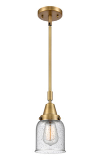 Caden Mini Pendant Antique Brass Glass