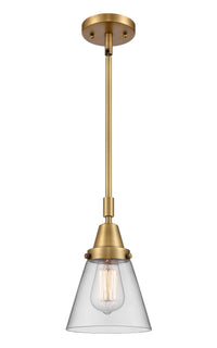 Caden Mini Pendant Antique Brass Glass