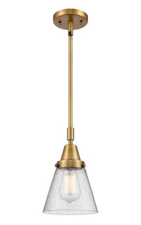 Caden Mini Pendant Antique Brass Glass