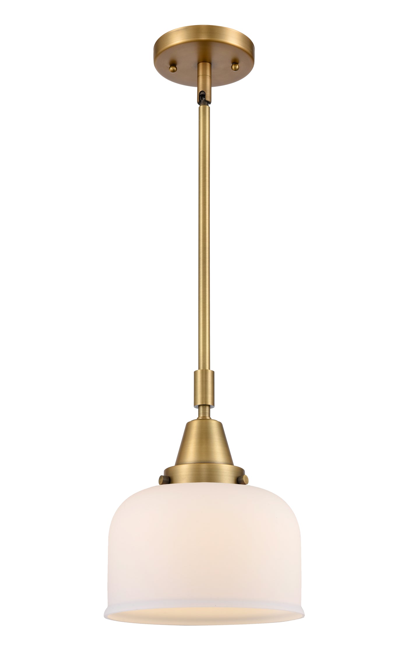 Caden Mini Pendant Antique Brass Glass Steel