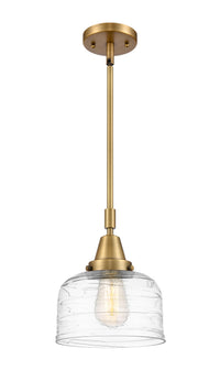 Caden Mini Pendant Antique Brass Glass