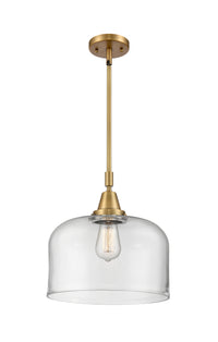 Caden Mini Pendant Antique Brass Glass