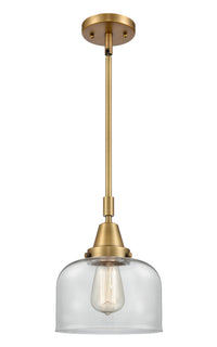 Caden Mini Pendant Antique Brass Glass Steel