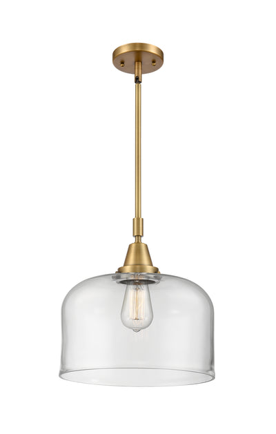 Caden Mini Pendant Antique Brass Glass