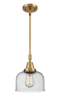 Caden Mini Pendant Antique Brass Glass Steel