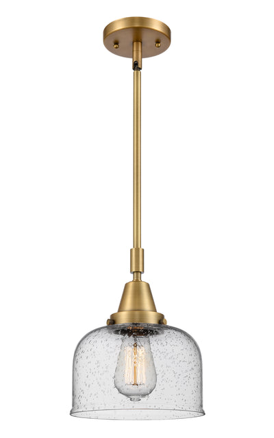 Caden Mini Pendant Antique Brass Glass Steel