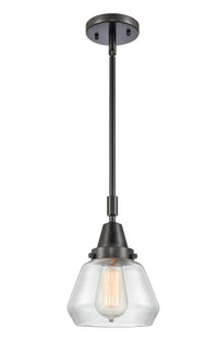 Caden Mini Pendant Antique Brass Glass